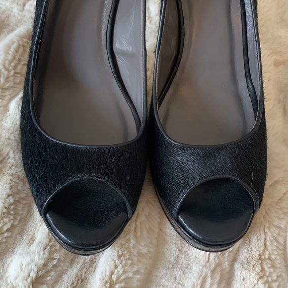 Cole Haan Peek Toe Pumps. Size 8. NWOT. Black. 4 1/2” Heel. Platform Sol… - Picture 10 of 12